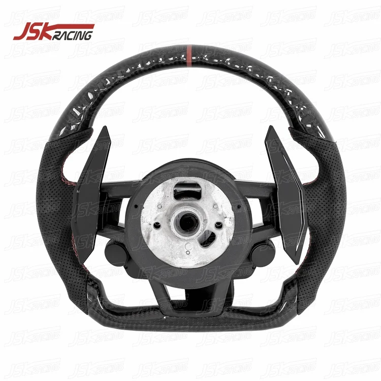 R8 STYLE CARBON FIBER STEERING WHEEL for AUDI A1 A2 A3 A4 A5 A6 A7 A8 TTS UPGRADE
R8 STYLE CARBON FIBER STEERING WHEEL for AUDI A1 A2 A3 A4 A5 A6 A7 A8 TTS UPGRADE