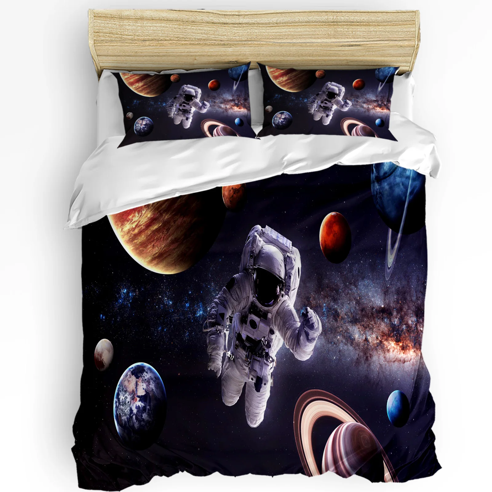 Space Planet Galaxy Astronaut Bedding Set 3pcs Duvet Cover Pillowcase Kids Adult Quilt Cover Double Bed Set Home Textile
Space Planet Galaxy Astronaut Bedding Set 3pcs Duvet Cover Pillowcase Kids Adult Quilt Cover Double Bed Set Home Textile