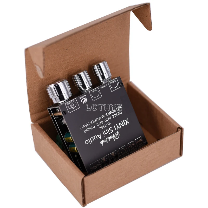 Bluetooth 5.0 HIFI Power Subwoofer Amplifier Board 50W*2 Stereo Digital Audio Power Amplifier AMP AUX USB T50L
Bluetooth 5.0 HIFI Power Subwoofer Amplifier Board 50W*2 Stereo Digital Audio Power Amplifier AMP AUX USB T50L