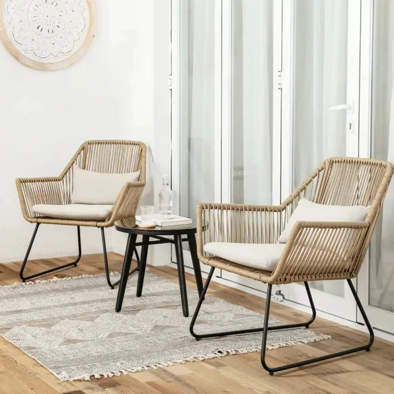 Modern rattan lounge chair coffee table set eco-friendly leather solid wood hotel apartment bedroom living room
Modern rattan lounge chair coffee table set eco-friendly leather solid wood hotel apartment bedroom living room