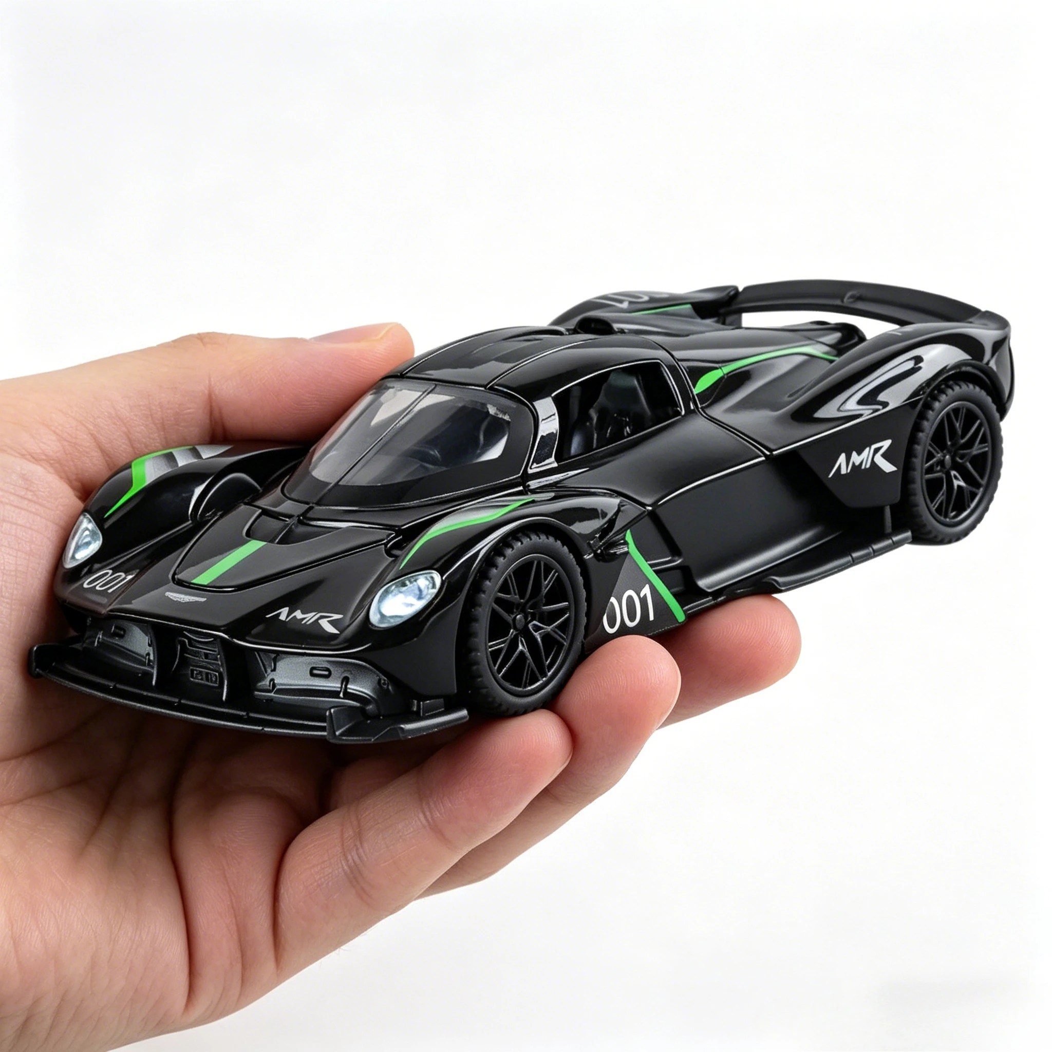 Масштабная модель автомобиля Valkyrie 1:32 из сплава, литая под давлением, металлическая миниатюрная машинка со звуком и светом, детская игрушка, подарок
Масштабная модель автомобиля Valkyrie 1:32 из сплава, литая под давлением, металлическая миниатюрная машинка со звуком и светом, детская игрушка, подарок