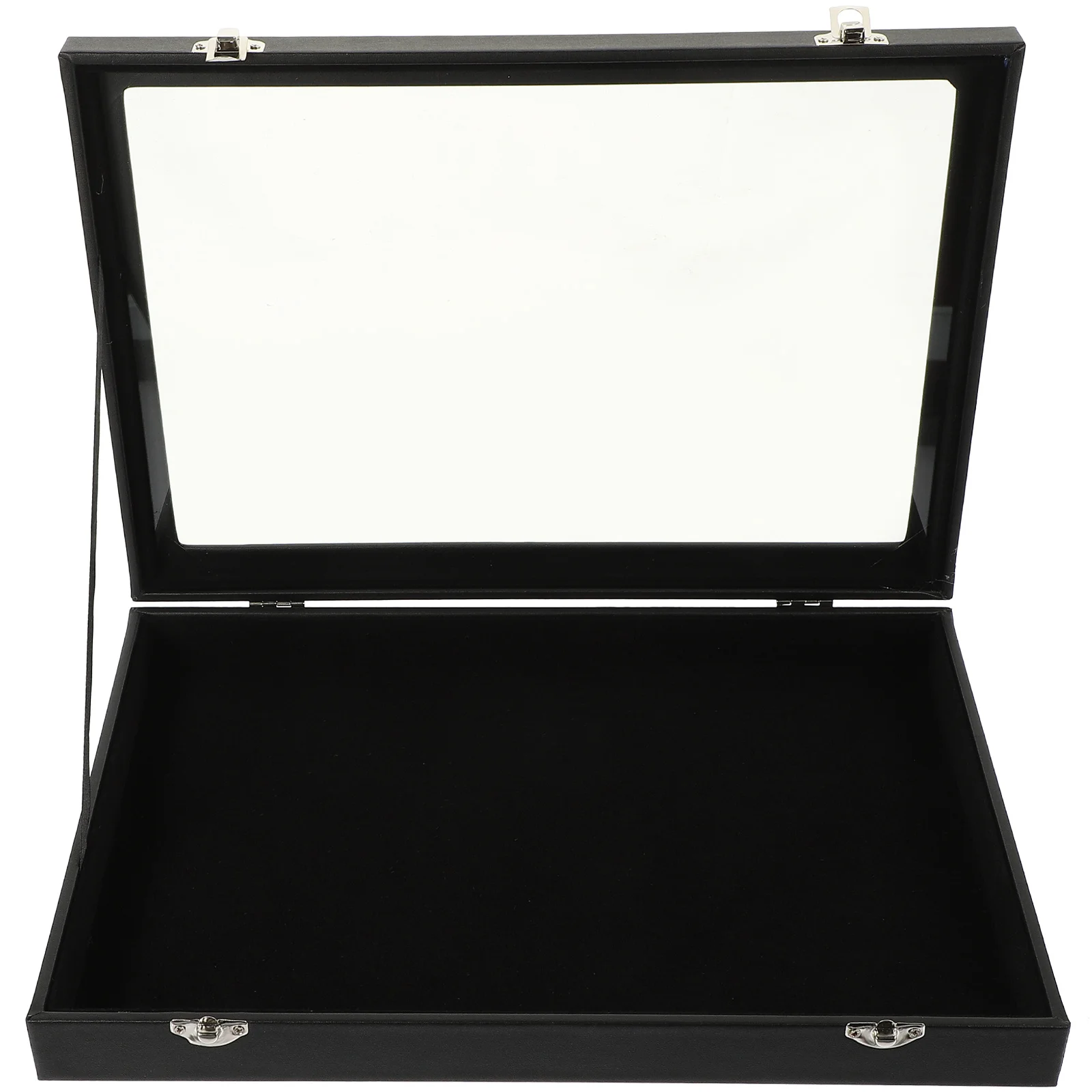 Jewelry Box Large With Transparent Glass Top Jewelry Storage Container For Necklace Earrings Rings Travel Organizer Case
Jewelry Box Large With Transparent Glass Top Jewelry Storage Container For Necklace Earrings Rings Travel Organizer Case