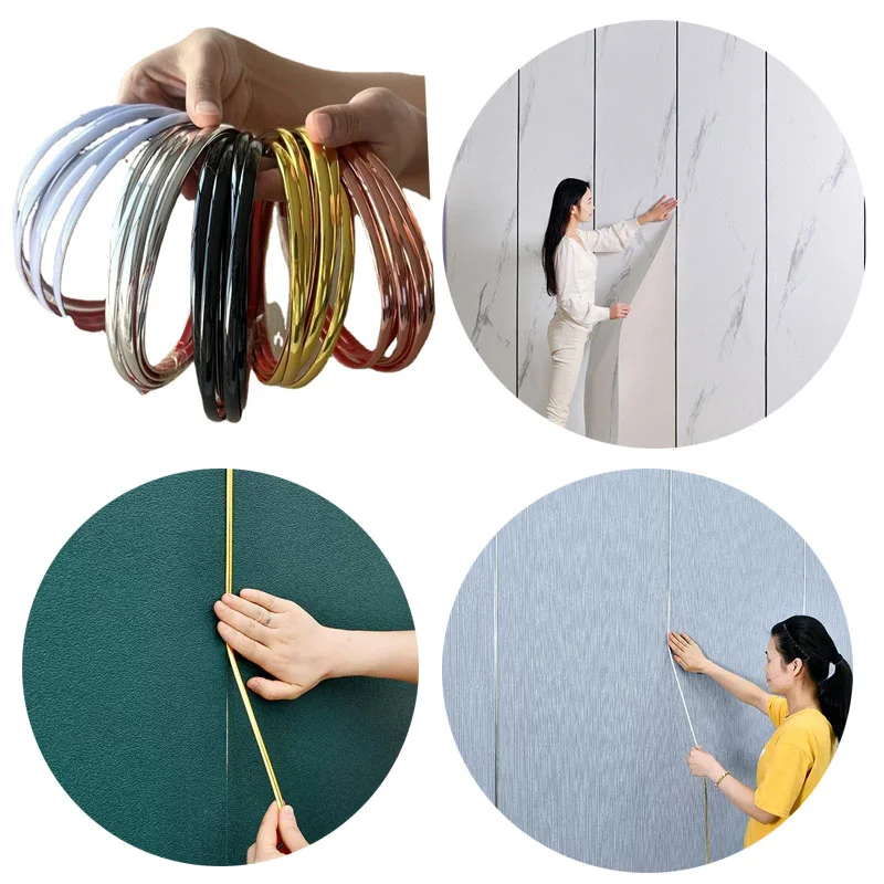 3M Self-Adhesive Background Wall Edge Banding Strip PVC Decoration Line Ceiling Furniture Tile Gap Sticker Decorate Gold Tape
3M Self-Adhesive Background Wall Edge Banding Strip PVC Decoration Line Ceiling Furniture Tile Gap Sticker Decorate Gold Tape