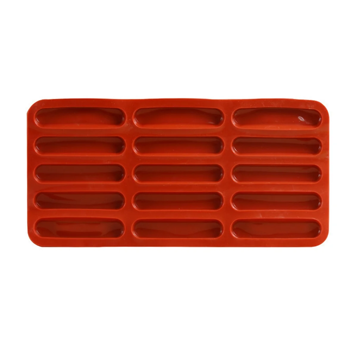 A98U Tiramisu Finger Biscuit Silicone Mould,15 Cavities Cereal Bars Baking Mould,Chocolate Bar Mold, Long Strip Silicone Mold
A98U Tiramisu Finger Biscuit Silicone Mould,15 Cavities Cereal Bars Baking Mould,Chocolate Bar Mold, Long Strip Silicone Mold