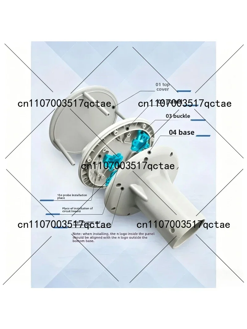 Ultrasonic Anemometer Wind Speed Sensor Probe Module High Precision Air Flow Measurement Sensor Unit
Ultrasonic Anemometer Wind Speed Sensor Probe Module High Precision Air Flow Measurement Sensor Unit
