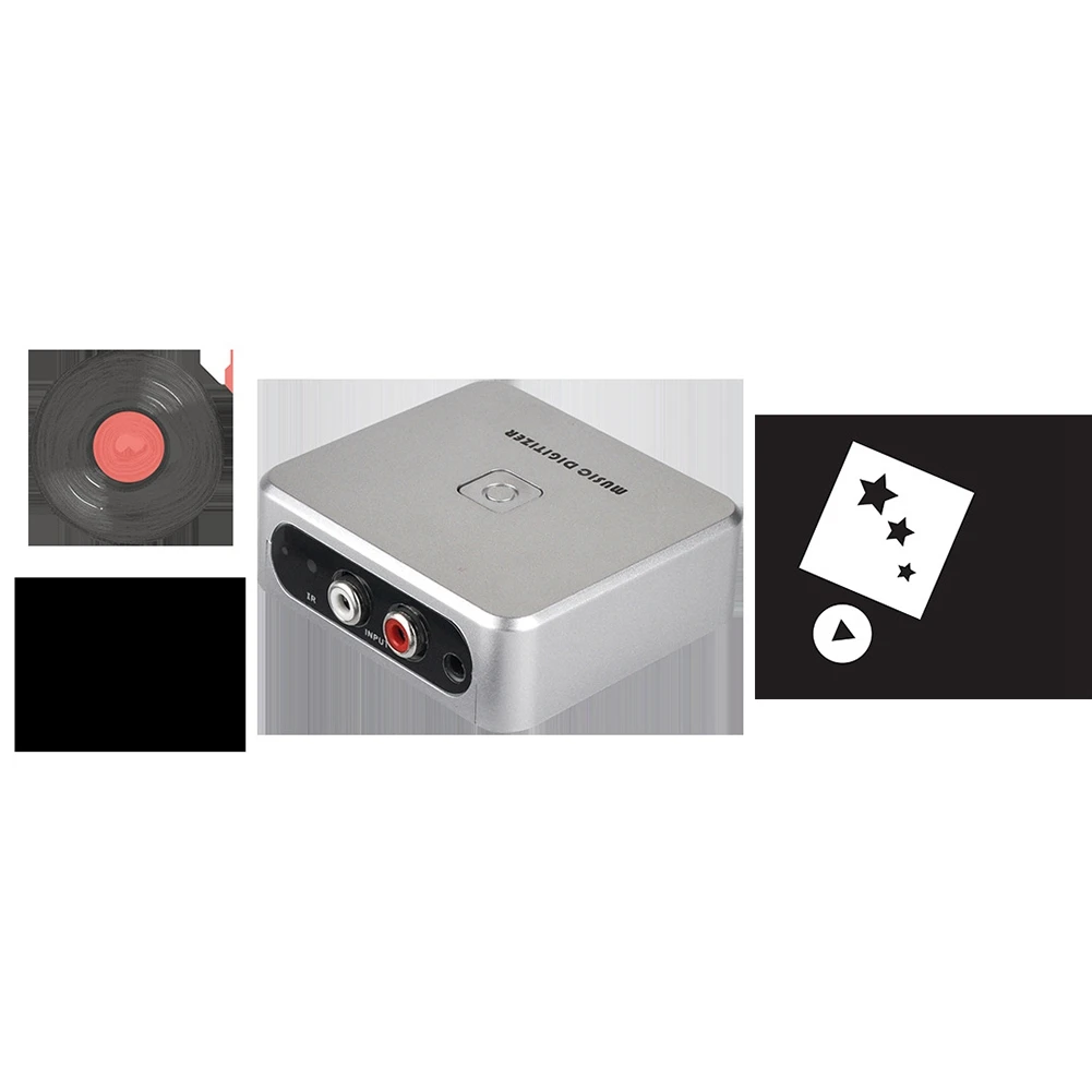 Practical Music Digitizer Audio Capture Recorder Box Convert Old Analog Music to MP3 Support USB Drive or SD Card
Practical Music Digitizer Audio Capture Recorder Box Convert Old Analog Music to MP3 Support USB Drive or SD Card