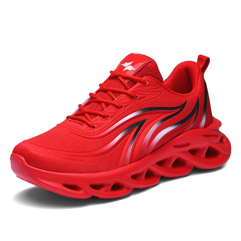 Men Leisure Sports Shoes Blade Cushioning Jogging Trainers Flame Printed Sneakers Knit Lightweight Fashion Running Shoes
Men Leisure Sports Shoes Blade Cushioning Jogging Trainers Flame Printed Sneakers Knit Lightweight Fashion Running Shoes