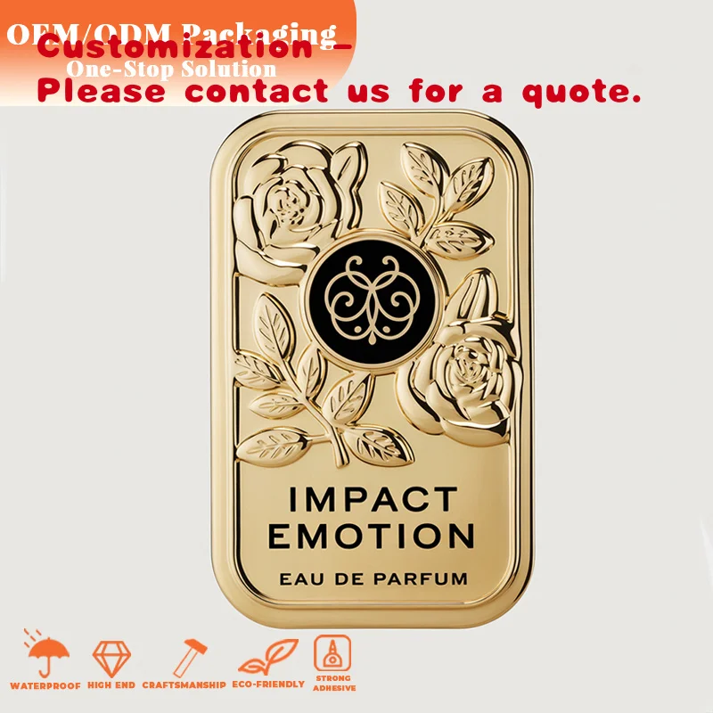 custom.Glamorous Scratch-Resistant Metal Labels Stickers Waterproof Custom Sizes Metal Perfume Labels
custom.Glamorous Scratch-Resistant Metal Labels Stickers Waterproof Custom Sizes Metal Perfume Labels