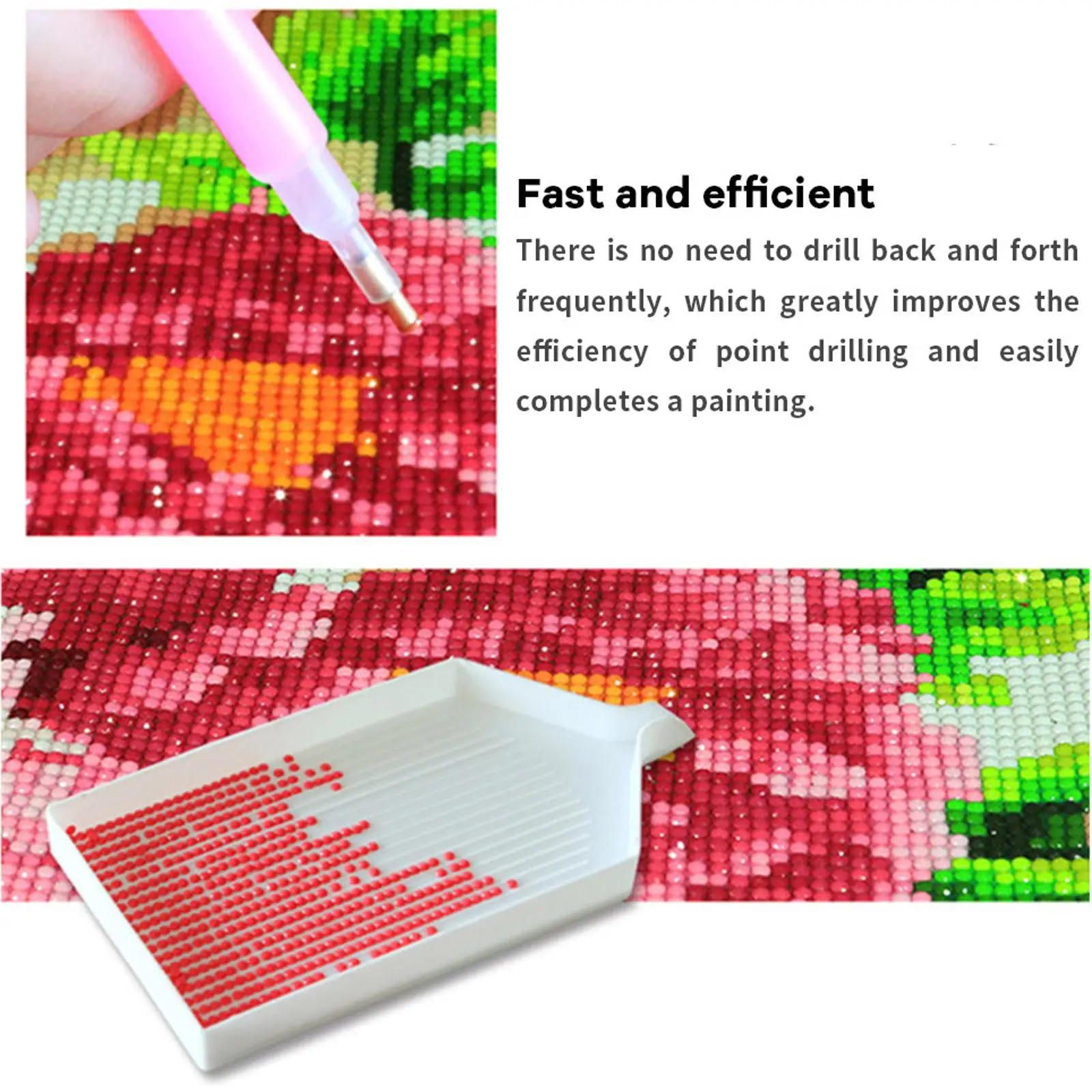 5D DIY Diamond Painting Pen Handmade 10pcs/set Diamond Gem Accessory 2 Tray 5 Clay 3 Drill Pens Solid Color for Adults and
5D DIY Diamond Painting Pen Handmade 10pcs/set Diamond Gem Accessory 2 Tray 5 Clay 3 Drill Pens Solid Color for Adults and