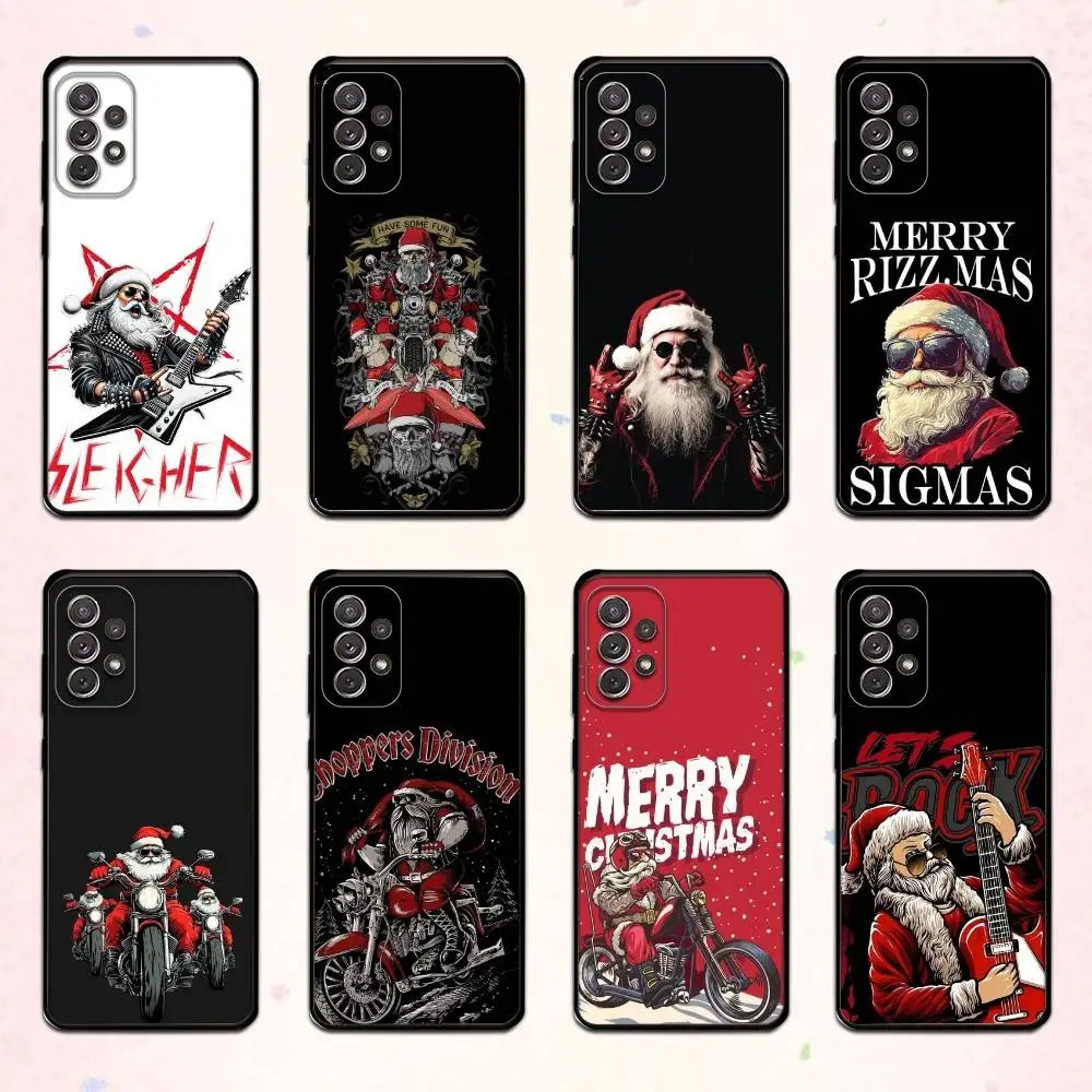 COOL P-Punk S-Santa Claus Phone Case For Samsung S 25,24,23,22,30,21,10,9,Ultra,Plus,Lite,FE,4,5 G Soft Black Case
COOL P-Punk S-Santa Claus Phone Case For Samsung S 25,24,23,22,30,21,10,9,Ultra,Plus,Lite,FE,4,5 G Soft Black Case