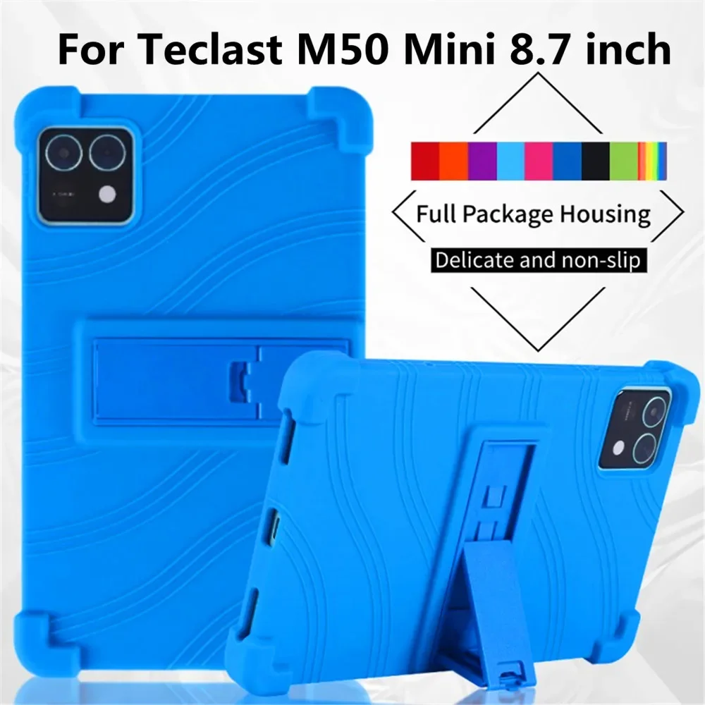 Чехол для планшета Teclast M50 Mini, чехол-подставка для Teclast M50 Mini Android 14, 8,7-дюймовый силиконовый чехол Mali-G57, защитный чехол
Чехол для планшета Teclast M50 Mini, чехол-подставка для Teclast M50 Mini Android 14, 8,7-дюймовый силиконовый чехол Mali-G57, защитный чехол