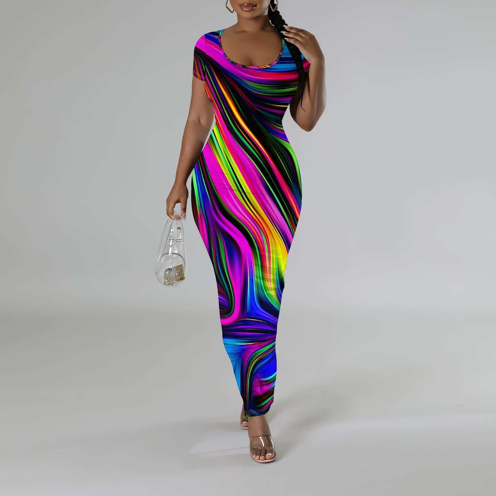 Womens Fashion Sleeveless Loose Sexy Vacation Scoop Neck Leopard Print Dress Print Sleeveless Print Casual Maxi Dresses
Womens Fashion Sleeveless Loose Sexy Vacation Scoop Neck Leopard Print Dress Print Sleeveless Print Casual Maxi Dresses