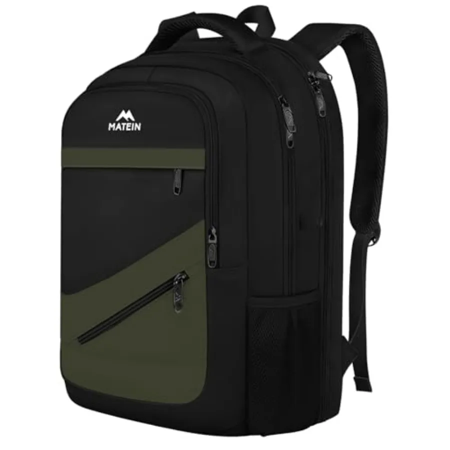 Laptop Backpack for Work, Airle Approved Carry On Travel Backpack with Anti Theft Pocket and Luggage Strap, Water Resistant Col
Laptop Backpack for Work, Airle Approved Carry On Travel Backpack with Anti Theft Pocket and Luggage Strap, Water Resistant Col