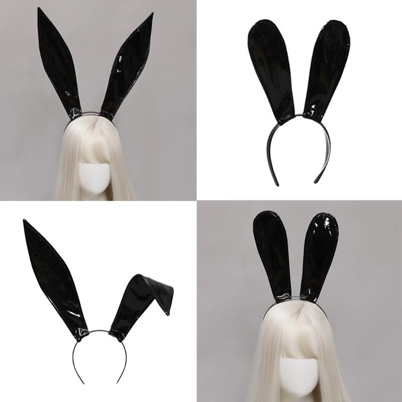 652F Leather Rabbit Ears Headband Handmade Ears Hairband Easter Halloween Cosplay Props Theme Hair Accessories
652F Leather Rabbit Ears Headband Handmade Ears Hairband Easter Halloween Cosplay Props Theme Hair Accessories
