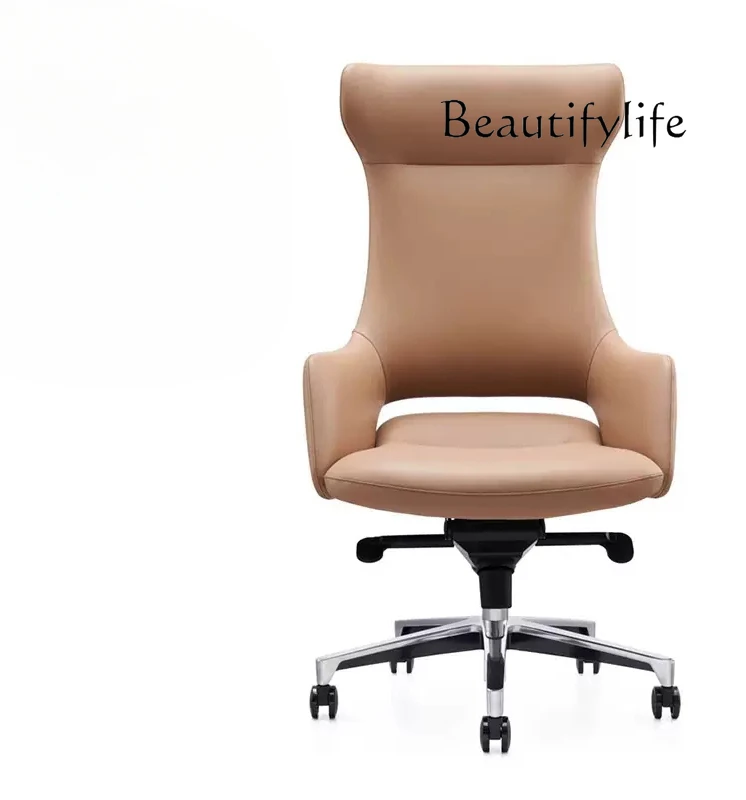 Office furniture boss chair simple modern leather comfortable waist rest chair
Office furniture boss chair simple modern leather comfortable waist rest chair