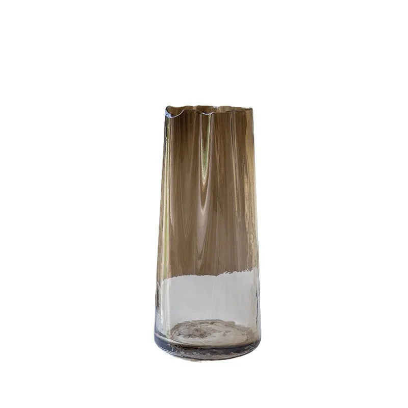 Pastoral heterosexual high-end glass vase ornament living room water flower light luxury creative dried flower desktop model roo
Pastoral heterosexual high-end glass vase ornament living room water flower light luxury creative dried flower desktop model roo