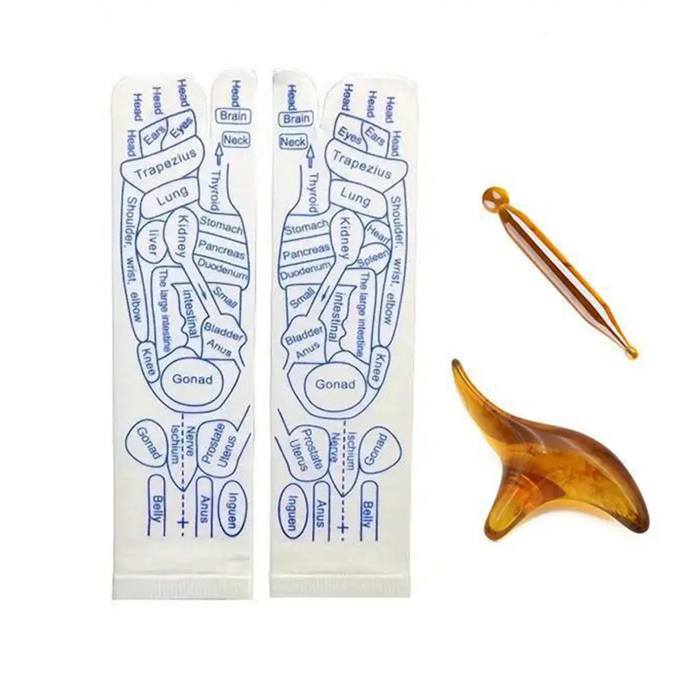 Relieve Tired Feet Reflexology Socks Massage Stick Foot Pain Relief Foot Massage Socks Reusable with Massage Tool
Relieve Tired Feet Reflexology Socks Massage Stick Foot Pain Relief Foot Massage Socks Reusable with Massage Tool