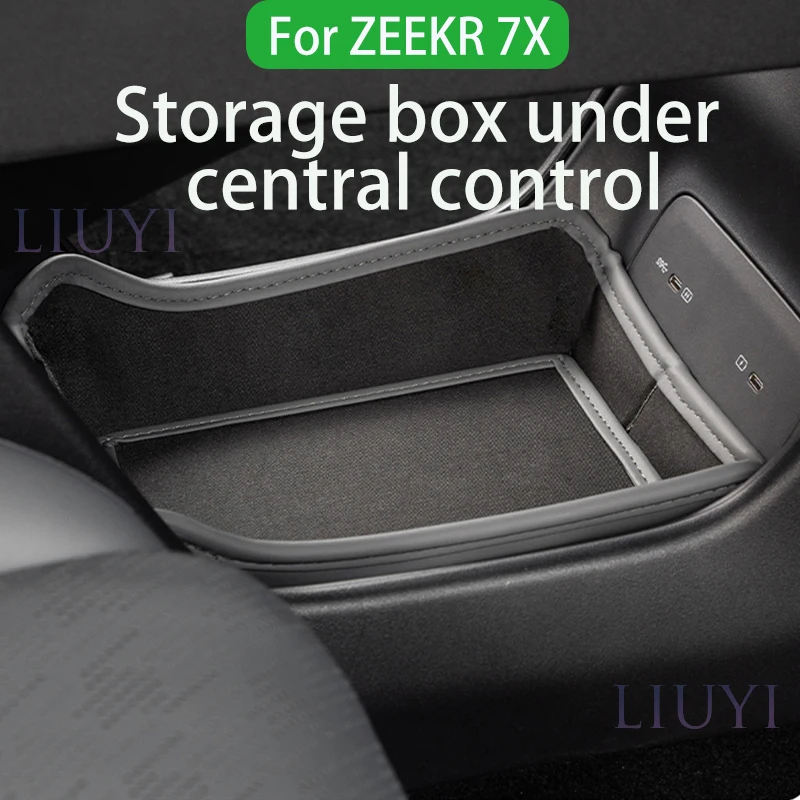 For ZEEKR 7X Central Control Lower Storage Box Folding Storage Box Storage Modified Car Interior Accessories
For ZEEKR 7X Central Control Lower Storage Box Folding Storage Box Storage Modified Car Interior Accessories