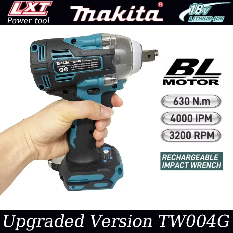 Makita TW004G 18V Brushless Electric Screwdriver Rechargeable Drill Driver Compatible with Makita 18V Battery
Makita TW004G 18V Brushless Electric Screwdriver Rechargeable Drill Driver Compatible with Makita 18V Battery