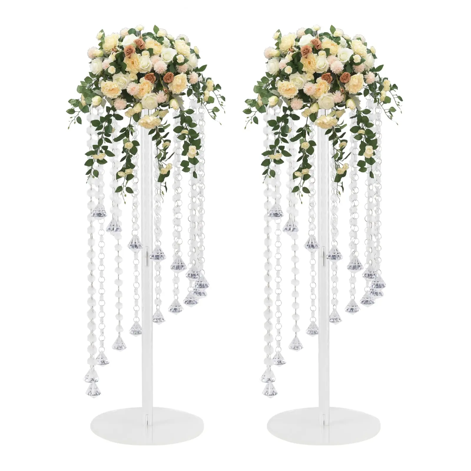 2 件 Luxurious Acrylic Crysta Flower Stand, Wedding Centerpieces on Floor, Tall Flowers Arrangement Stands, Tabletop Vase, for W
2 件 Luxurious Acrylic Crysta Flower Stand, Wedding Centerpieces on Floor, Tall Flowers Arrangement Stands, Tabletop Vase, for W