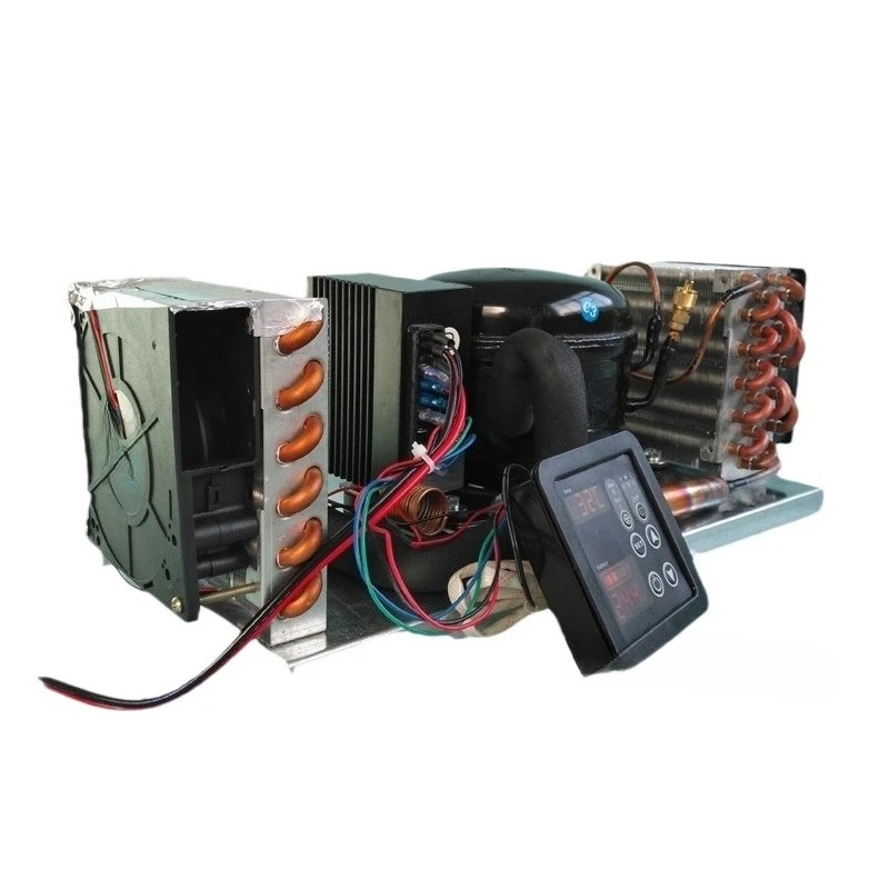 BD35A mini cold air integrated unit assembly 12V24V power-on refrigeration miniature air conditioner unit with temperature
BD35A mini cold air integrated unit assembly 12V24V power-on refrigeration miniature air conditioner unit with temperature
