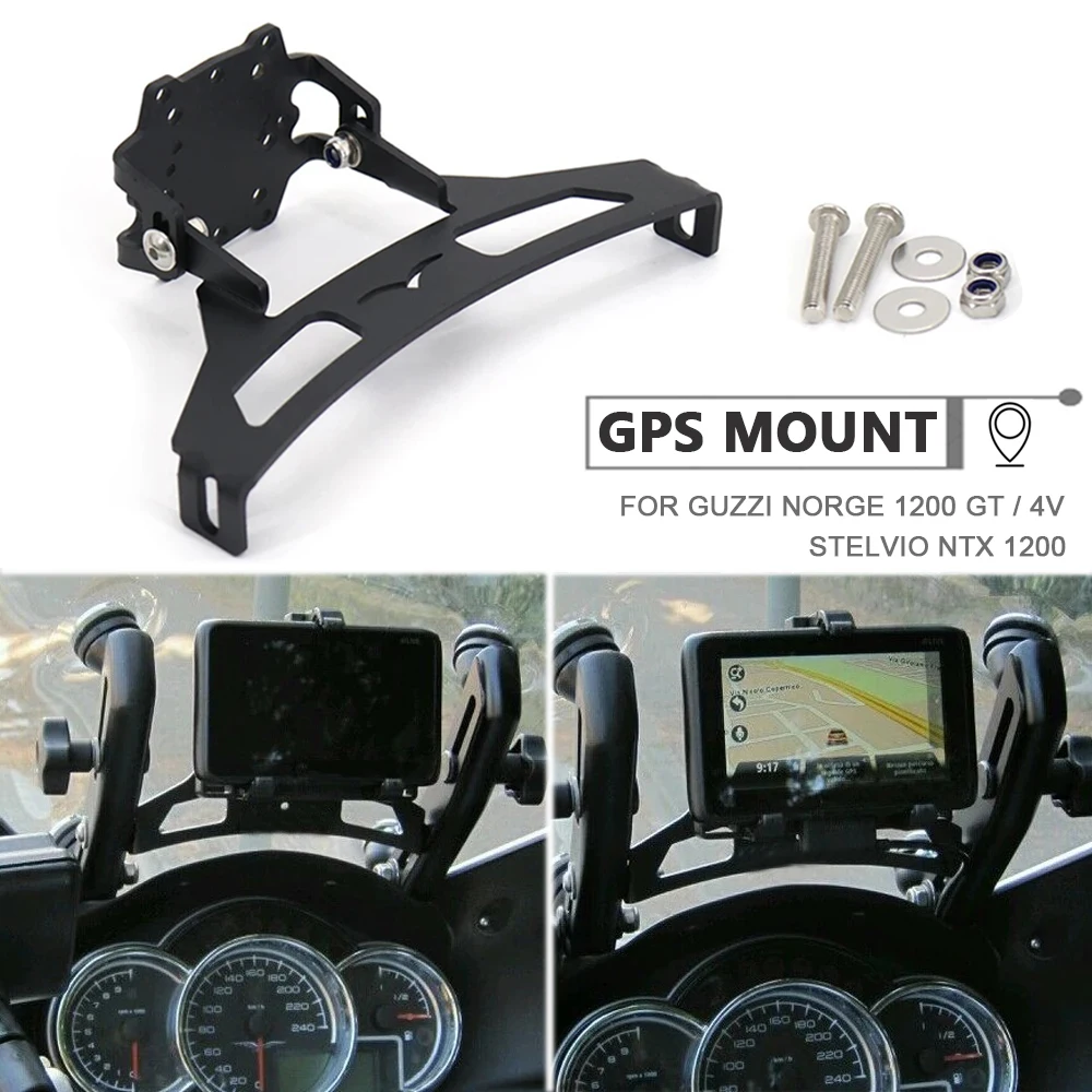 For GUZZI NORGE 1200 GT 4V STELVIO NTX 1200 Motorcycle Accessories Phone Holder GPS Navigation Bracket Front Stand Mount
For GUZZI NORGE 1200 GT 4V STELVIO NTX 1200 Motorcycle Accessories Phone Holder GPS Navigation Bracket Front Stand Mount