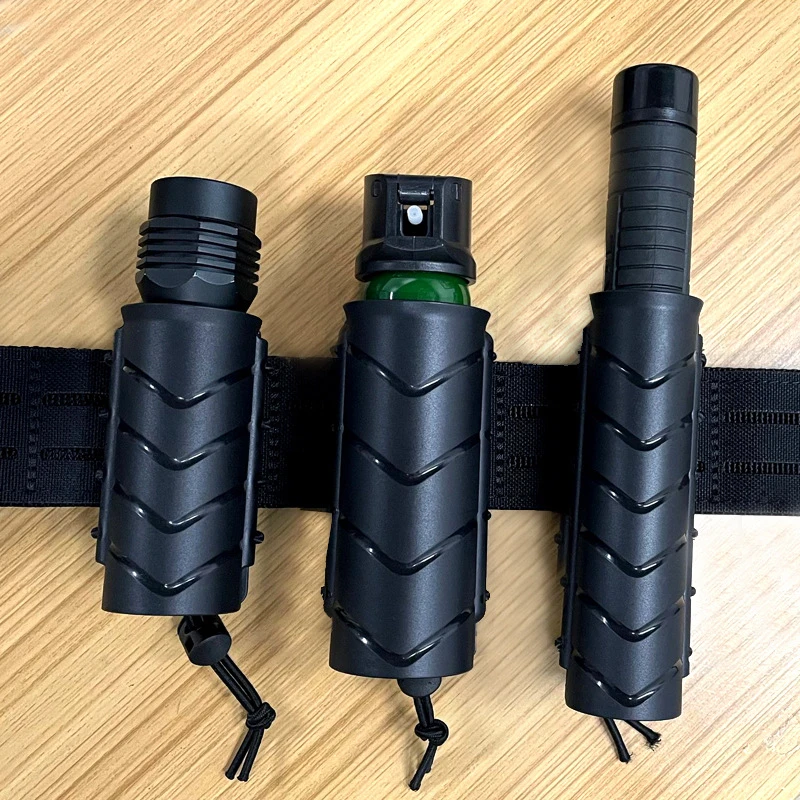 Rubber Band Type Quick-Release Tactical Flashlight Holster in Plastic Steel360Rotatable flashlight case compatiblemolleSystem
Rubber Band Type Quick-Release Tactical Flashlight Holster in Plastic Steel360Rotatable flashlight case compatiblemolleSystem