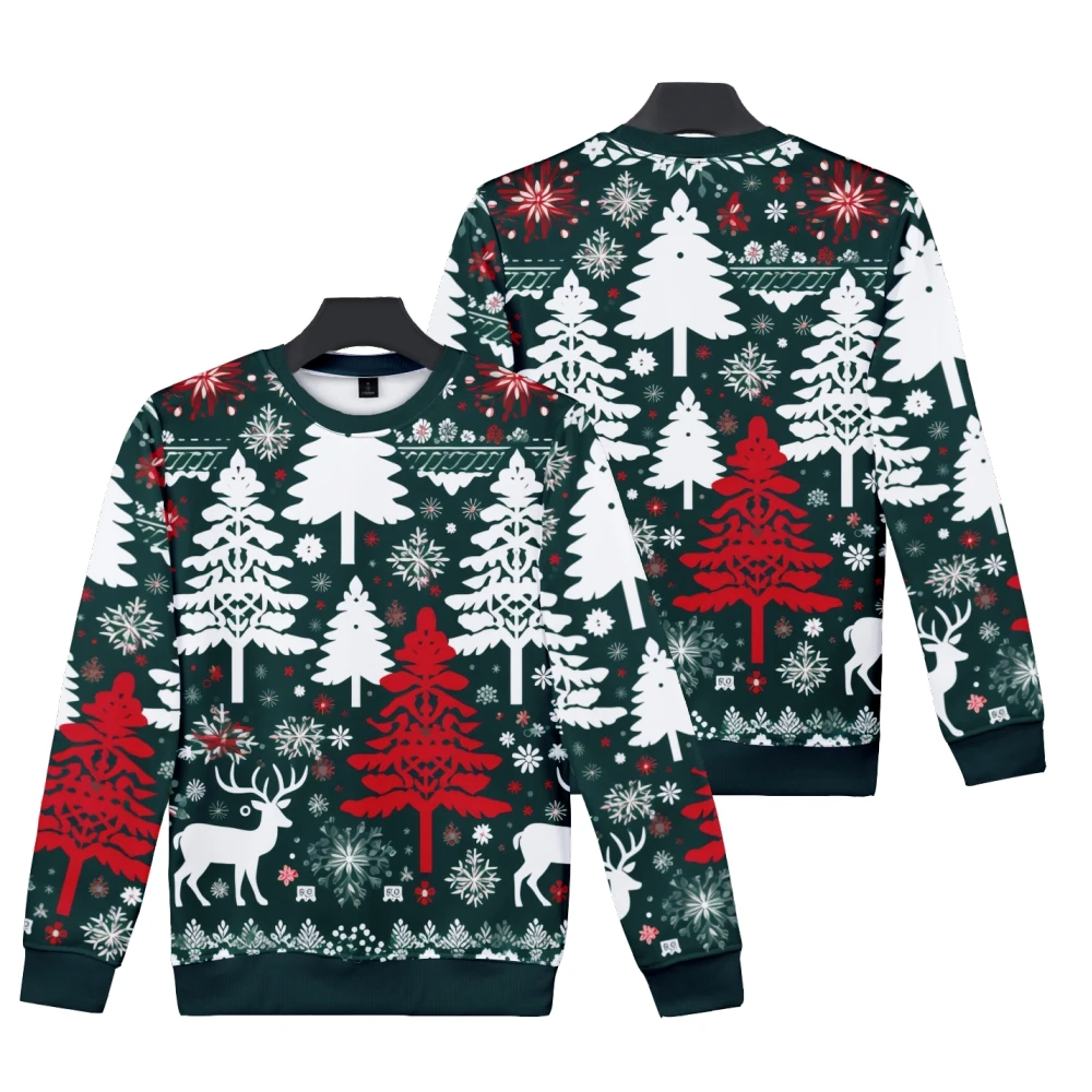 Christmas Printing Sweatshirt Woman Fashionable and Cute Christmas Sweatshirts Embroidered Crewneck Sweater for Women
Christmas Printing Sweatshirt Woman Fashionable and Cute Christmas Sweatshirts Embroidered Crewneck Sweater for Women