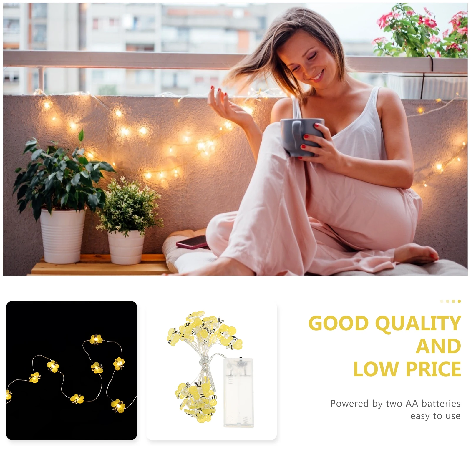 Painted Butterfly Light String LED Decorative Fairy Lights Plastic Home Garden Party Festive Atmosphere High Quality
Painted Butterfly Light String LED Decorative Fairy Lights Plastic Home Garden Party Festive Atmosphere High Quality