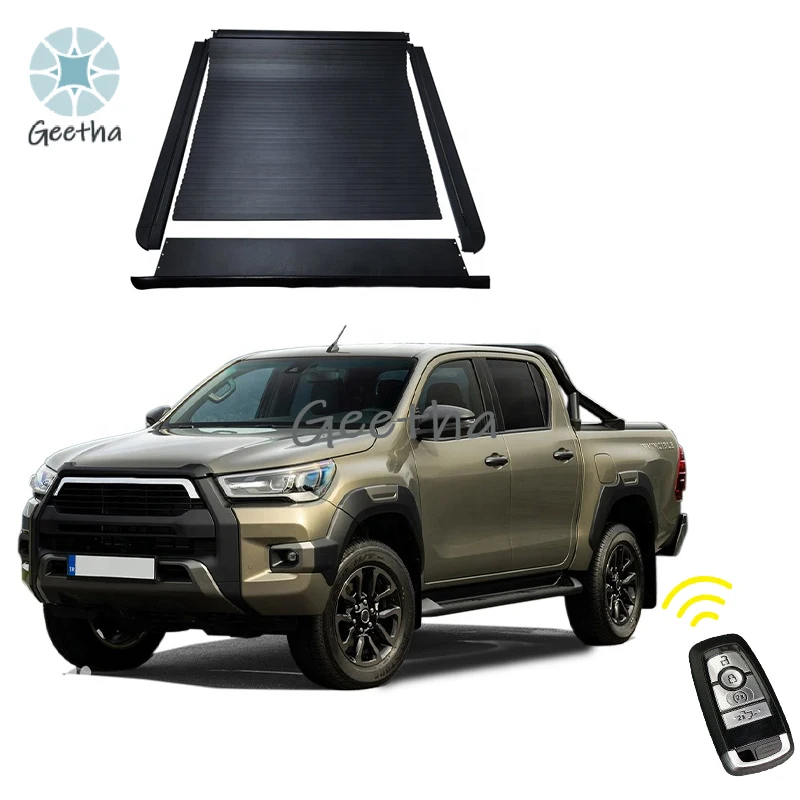 For Water-proof Retractable Pickup Electric Hard Tonneau Cover For Toyota Hilux REVO/ROCCO 2015- 2024 Truck Bed Cover
For Water-proof Retractable Pickup Electric Hard Tonneau Cover For Toyota Hilux REVO/ROCCO 2015- 2024 Truck Bed Cover