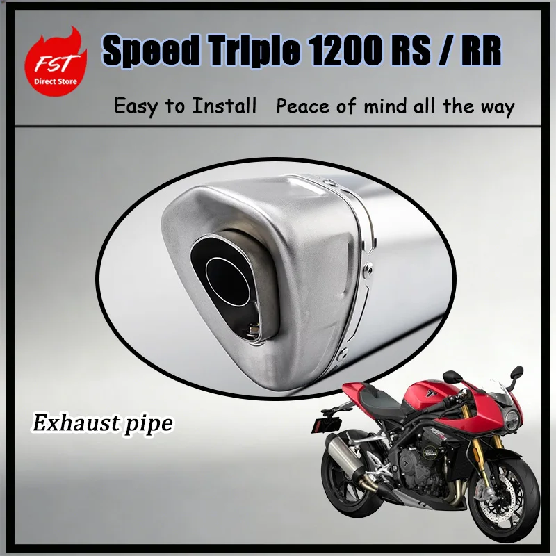 For Titanium Exhaust Tail Section for 1200 RS RR AK Style Direct Bolt-On Design with Removable Muffler for Perfect Fit
For Titanium Exhaust Tail Section for 1200 RS RR AK Style Direct Bolt-On Design with Removable Muffler for Perfect Fit