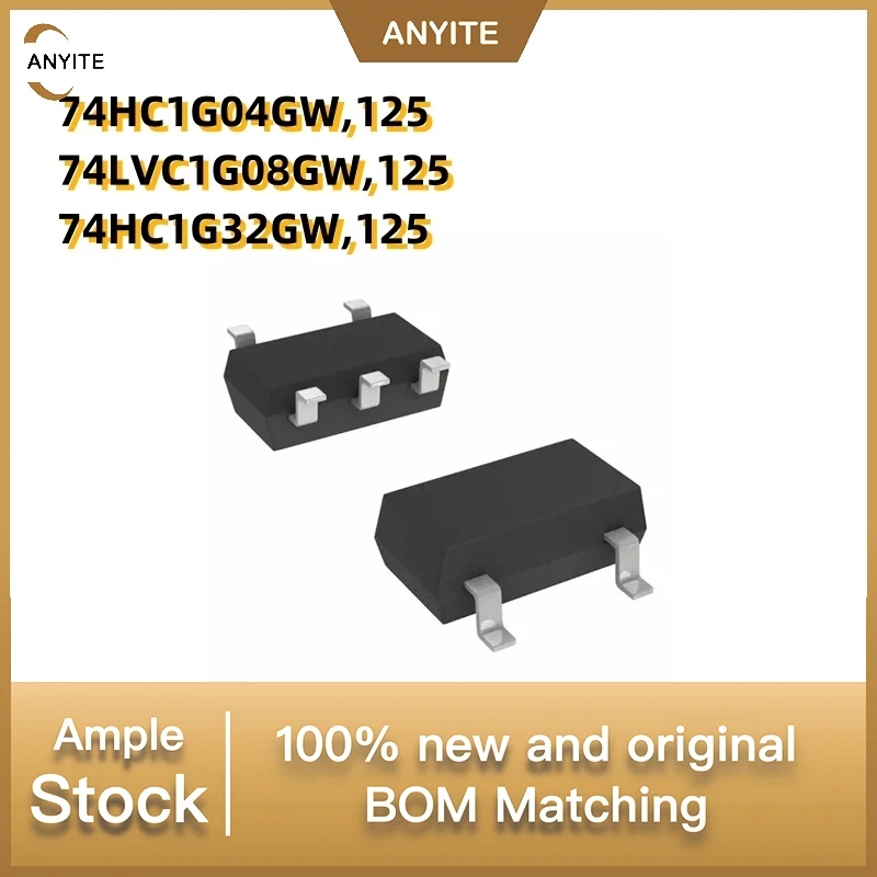 New 50PCS/lot 74HC1G04GW,125 74HC1G04 HC1G04 C1G04 74LVC1G08GW,125 74LVC1G08 C1G08 74HC1G32GW,125 74HC1G32 HC1G32 SOT-353
New 50PCS/lot 74HC1G04GW,125 74HC1G04 HC1G04 C1G04 74LVC1G08GW,125 74LVC1G08 C1G08 74HC1G32GW,125 74HC1G32 HC1G32 SOT-353