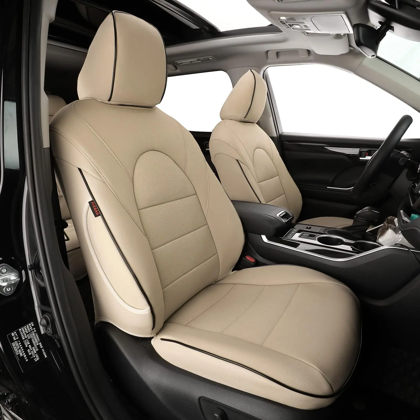 Чехлы на сиденья для внедорожника Toyota Highlander 2020 2021 2022 2023 2024 2025, 2-й ряд 40/60, кожаные чехлы на сиденья, полный комплект (бежевый) 
Чехлы на сиденья для внедорожника Toyota Highlander 2020 2021 2022 2023 2024 2025, 2-й ряд 40/60, кожаные чехлы на сиденья, полный комплект (бежевый)