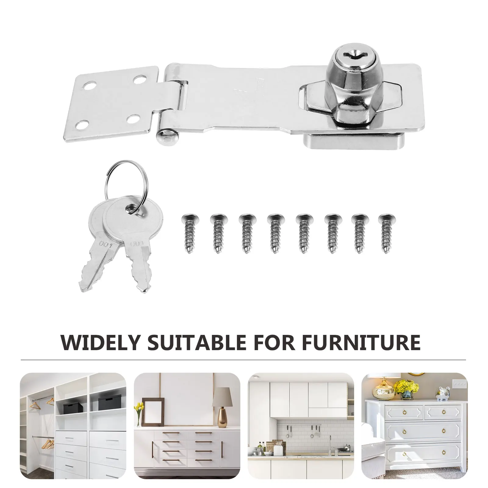 Дверной замок, защелка шкафа для защитных защелок, бытовые замки с ключами
Дверной замок, защелка шкафа для защитных защелок, бытовые замки с ключами