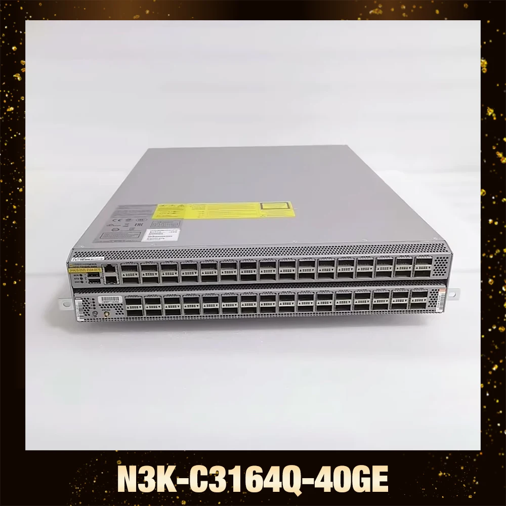 Для CISCO N3K-C3164Q-40GE 64-портовый сетевой коммутатор с оптоволоконным сердечником 40G 10G
Для CISCO N3K-C3164Q-40GE 64-портовый сетевой коммутатор с оптоволоконным сердечником 40G 10G