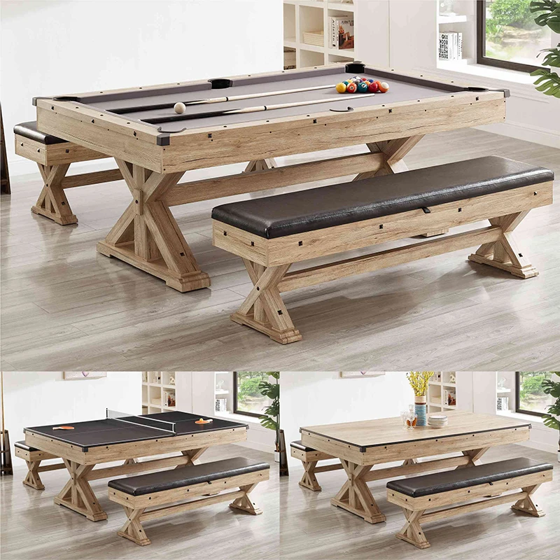 7FT multifunctional billiard table home small table table table table adult three-in-one entertainment billiard table
7FT multifunctional billiard table home small table table table table adult three-in-one entertainment billiard table