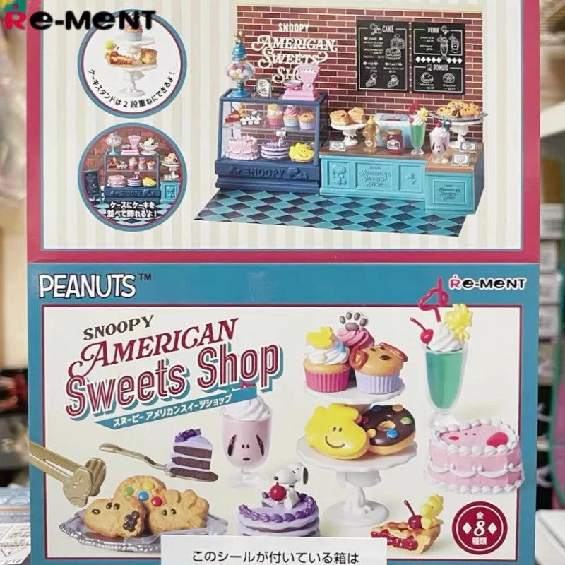 In Stock Re-Ment Of 8 Types Of Miniature Scene Model Collectible Blind Boxes From Rement Snoopy'S American Sweets Shop Toy
In Stock Re-Ment Of 8 Types Of Miniature Scene Model Collectible Blind Boxes From Rement Snoopy'S American Sweets Shop Toy