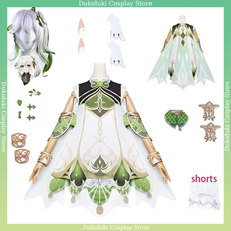 Nahida Cosplay Costume Lesser Lord Kusanali Full Set Genshin Impact Cosplay Outfit Wig Set Girl Nahida Dress Party Role Playing
Nahida Cosplay Costume Lesser Lord Kusanali Full Set Genshin Impact Cosplay Outfit Wig Set Girl Nahida Dress Party Role Playing