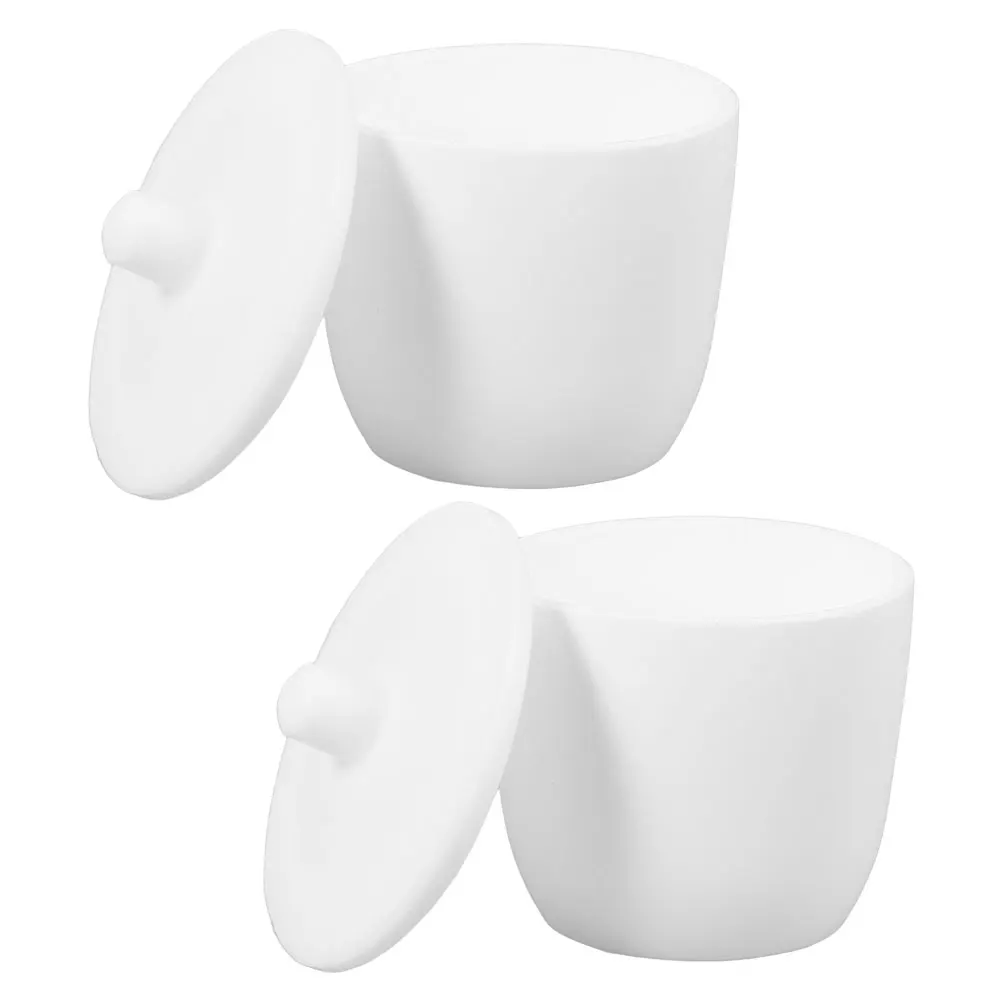 2 Pcs Polytetrafluoroethylene Crucible Copper to Pvc Adapter 30ml Lab Tool Jewelry Shine Lid White Holder
2 Pcs Polytetrafluoroethylene Crucible Copper to Pvc Adapter 30ml Lab Tool Jewelry Shine Lid White Holder