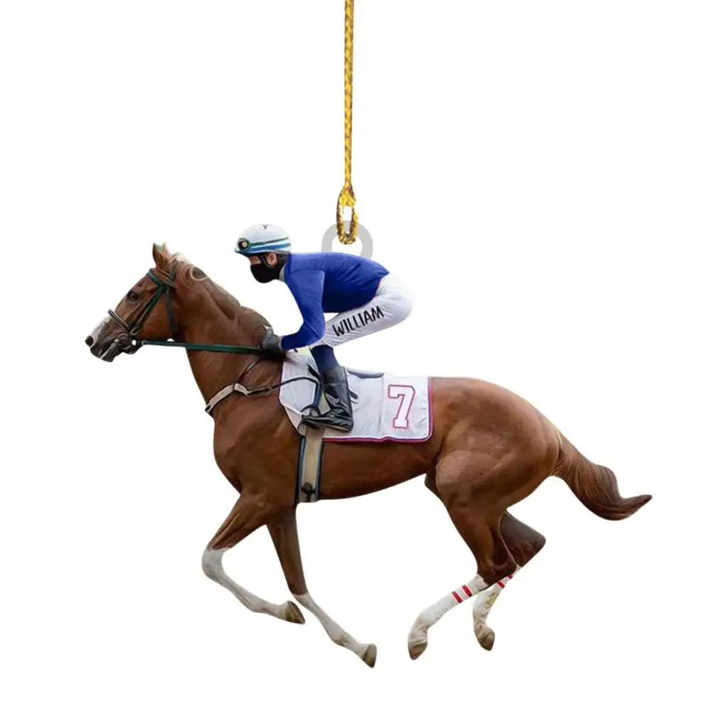 Acrylic Christmas Ornament Vivid Acrylic Decoration Equestrian Christmas Tree Decorations Set Horse Riding for Horse
Acrylic Christmas Ornament Vivid Acrylic Decoration Equestrian Christmas Tree Decorations Set Horse Riding for Horse