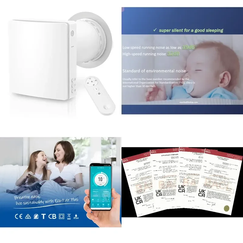【CHIMU HOME】 Holtop WiFi Control ERV Ventilation System with Heat Recovery for Fresh Air Positive Pressure Ventilation
【CHIMU HOME】 Holtop WiFi Control ERV Ventilation System with Heat Recovery for Fresh Air Positive Pressure Ventilation