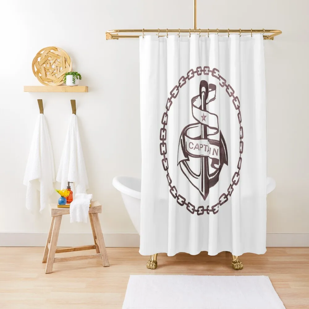 Captain - Anchor Emblem Shower Curtain Shower For Bathrooms Anti-Mold Waterproof Shower Anime Bathroom Curtain
Captain - Anchor Emblem Shower Curtain Shower For Bathrooms Anti-Mold Waterproof Shower Anime Bathroom Curtain