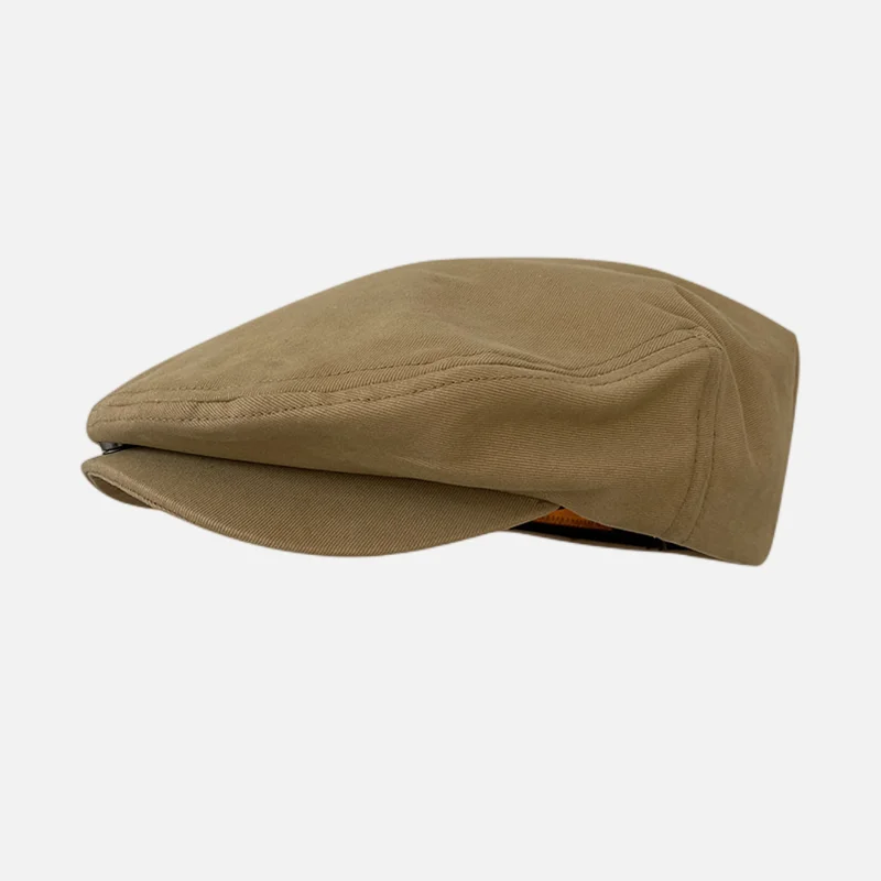 Men Flat Cap Spring Autumn Cotton Khaki Golf Driving Cap Vintage Breathable Beret Cabbie Hat Britain Style
Men Flat Cap Spring Autumn Cotton Khaki Golf Driving Cap Vintage Breathable Beret Cabbie Hat Britain Style