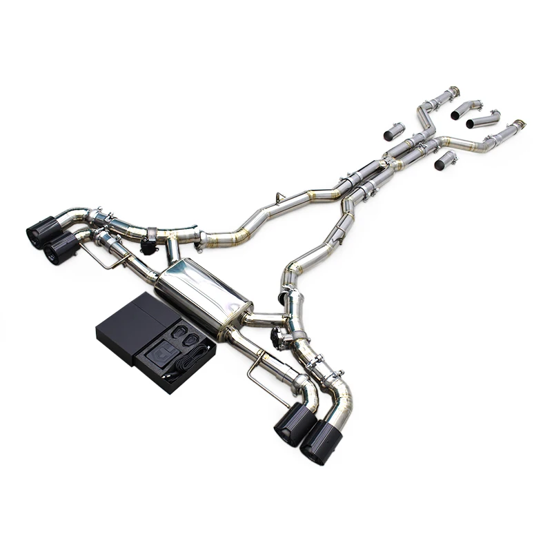 Custom Lightweight Catback For BMW X5 G05 X6 G05 M50i M60i 4.4TT 2019-2024 Valvetronic Exhaust System Titanium Pipes Muffler
Custom Lightweight Catback For BMW X5 G05 X6 G05 M50i M60i 4.4TT 2019-2024 Valvetronic Exhaust System Titanium Pipes Muffler