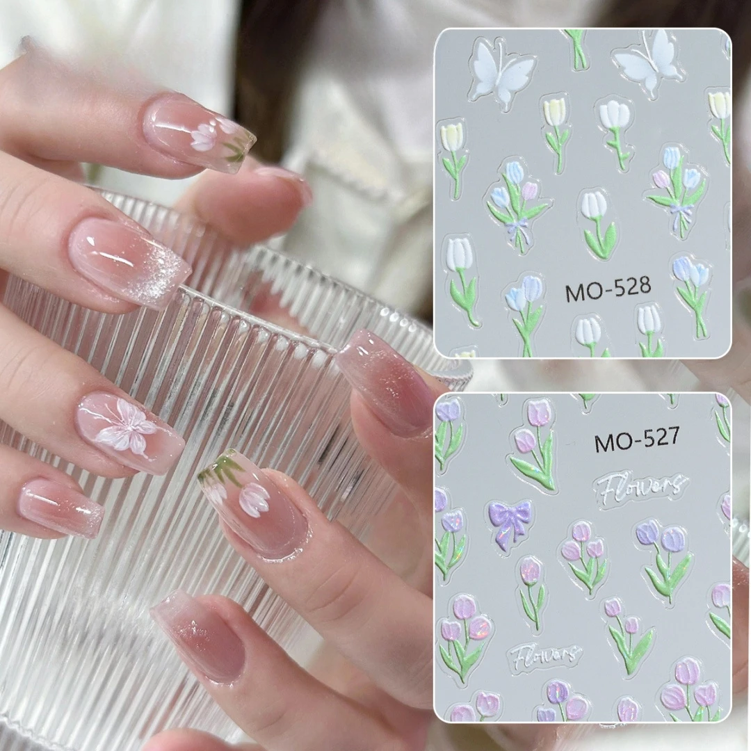 1Pcs Spring Tulip Embossed Jelly Nail Stickers – 3D Cute Nail Art Decals for a Fresh and Playful Manicure Look
1Pcs Spring Tulip Embossed Jelly Nail Stickers – 3D Cute Nail Art Decals for a Fresh and Playful Manicure Look