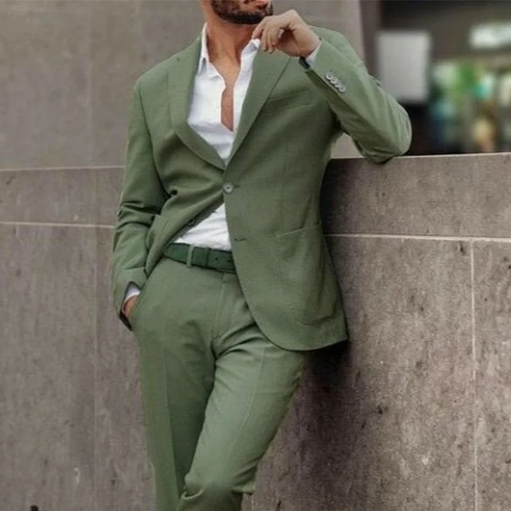 2025 Trendy Light Green Patch Pocket Casual Business Suits | Custom Tailored Premium Quality Men's Outfit for Weddings & Event
2025 Trendy Light Green Patch Pocket Casual Business Suits | Custom Tailored Premium Quality Men's Outfit for Weddings & Event