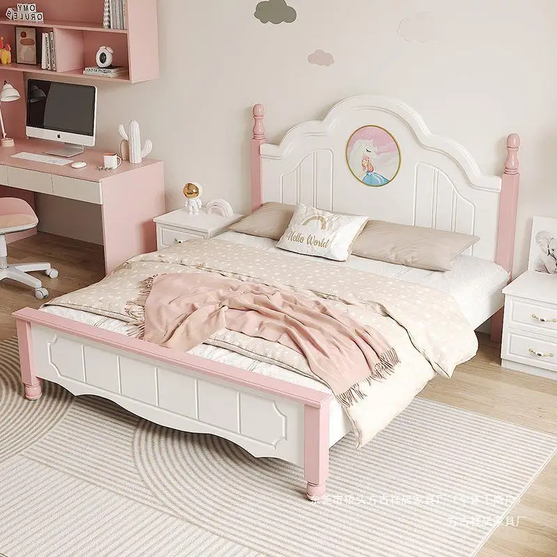 Solid wood children's bed boys and girls double bed modern simple student economy 1.8 * 2 meters master bedroom princess bed
Solid wood children's bed boys and girls double bed modern simple student economy 1.8 * 2 meters master bedroom princess bed