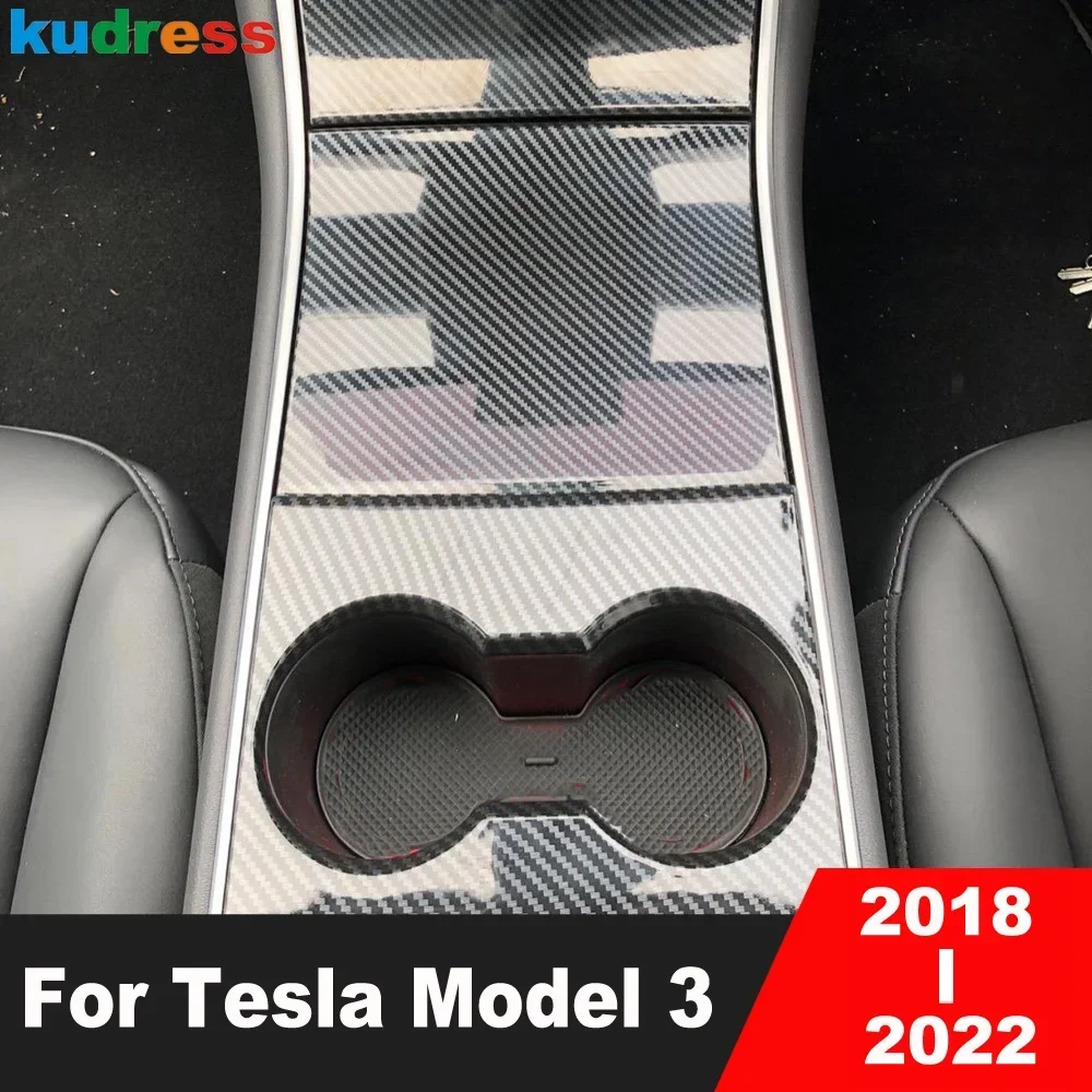 Накладка на панель центральной консоли автомобиля для Tesla Model 3 2018 2019 2020 2021 2022, держатель для чашки с водой из углеродного волокна, аксессуары для рамки
Накладка на панель центральной консоли автомобиля для Tesla Model 3 2018 2019 2020 2021 2022, держатель для чашки с водой из углеродного волокна, аксессуары для рамки