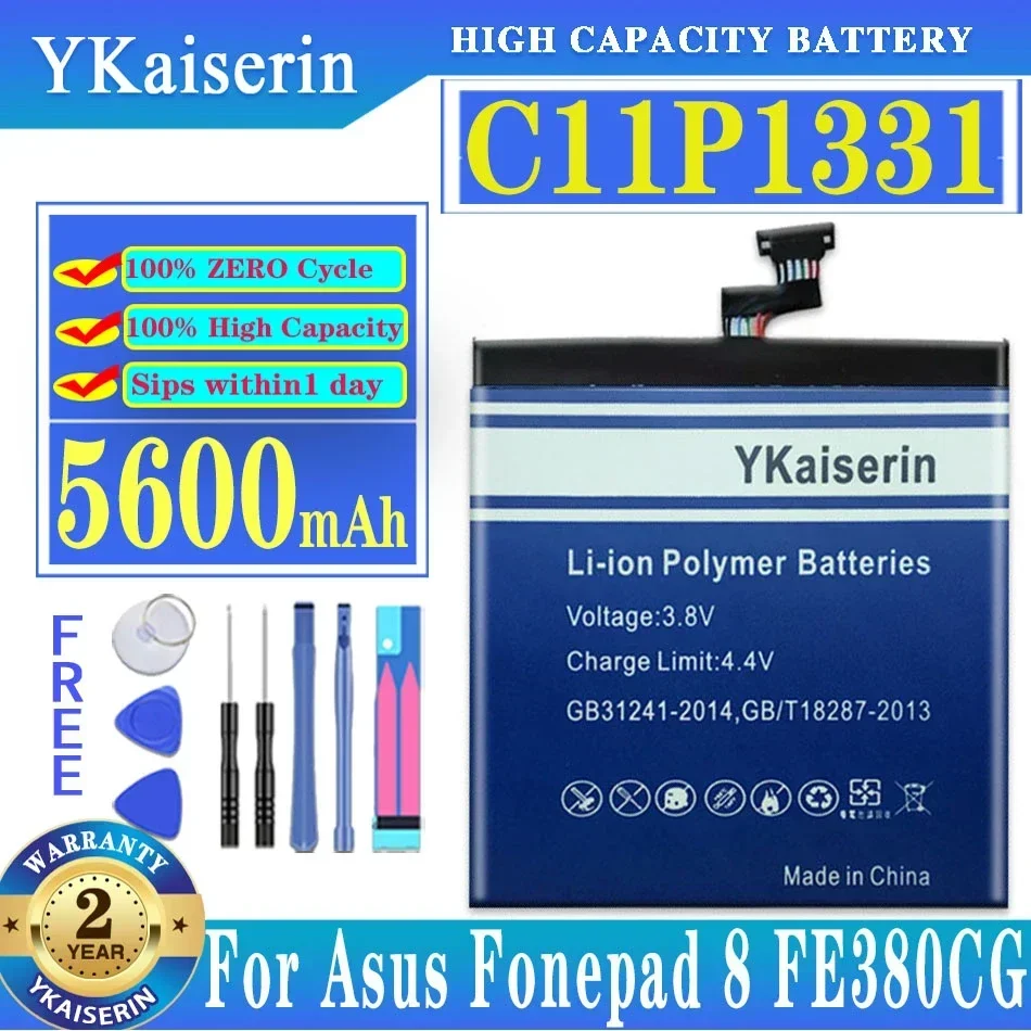 5600mAh Tablet Battery for Asus Fonepad 8 FE380CG
5600mAh Tablet Battery for Asus Fonepad 8 FE380CG