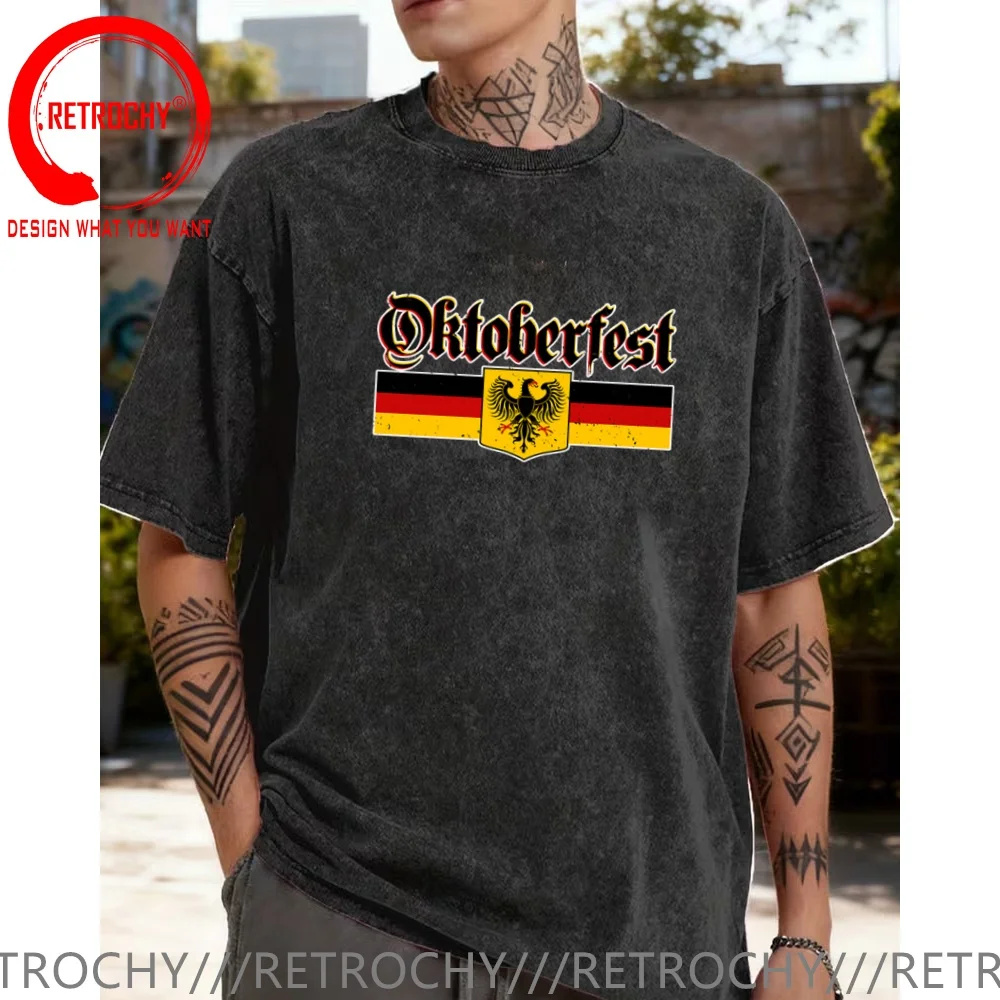 Vintage Washed Cotton T-Shirt Funny Designer Oktoberfest German Coat of Arms T Shirt Men Fashion Trendy Casual Clothing Stylish
Vintage Washed Cotton T-Shirt Funny Designer Oktoberfest German Coat of Arms T Shirt Men Fashion Trendy Casual Clothing Stylish